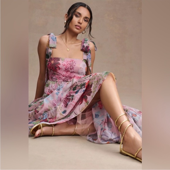 Anthropologie Geisha Designs x BHLDN Isabella Midi Dress - Picture 5 of 6